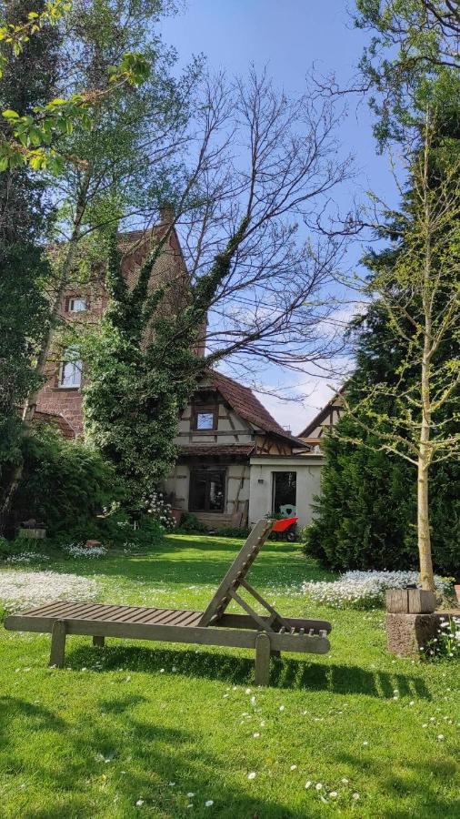 Gite Au Petit Ruisseau-Etage Et Combles-Maison Alsacienne 4 Personnes 4 Nuitees Minimum Langensoultzbach Exterior photo